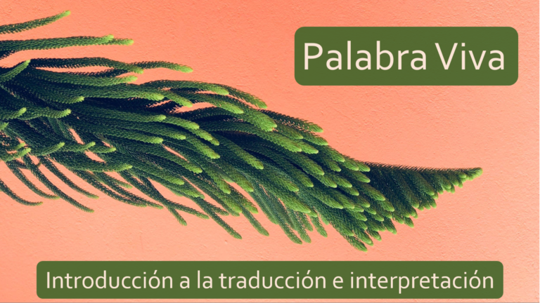 Book cover - Green fern over peachy pink color